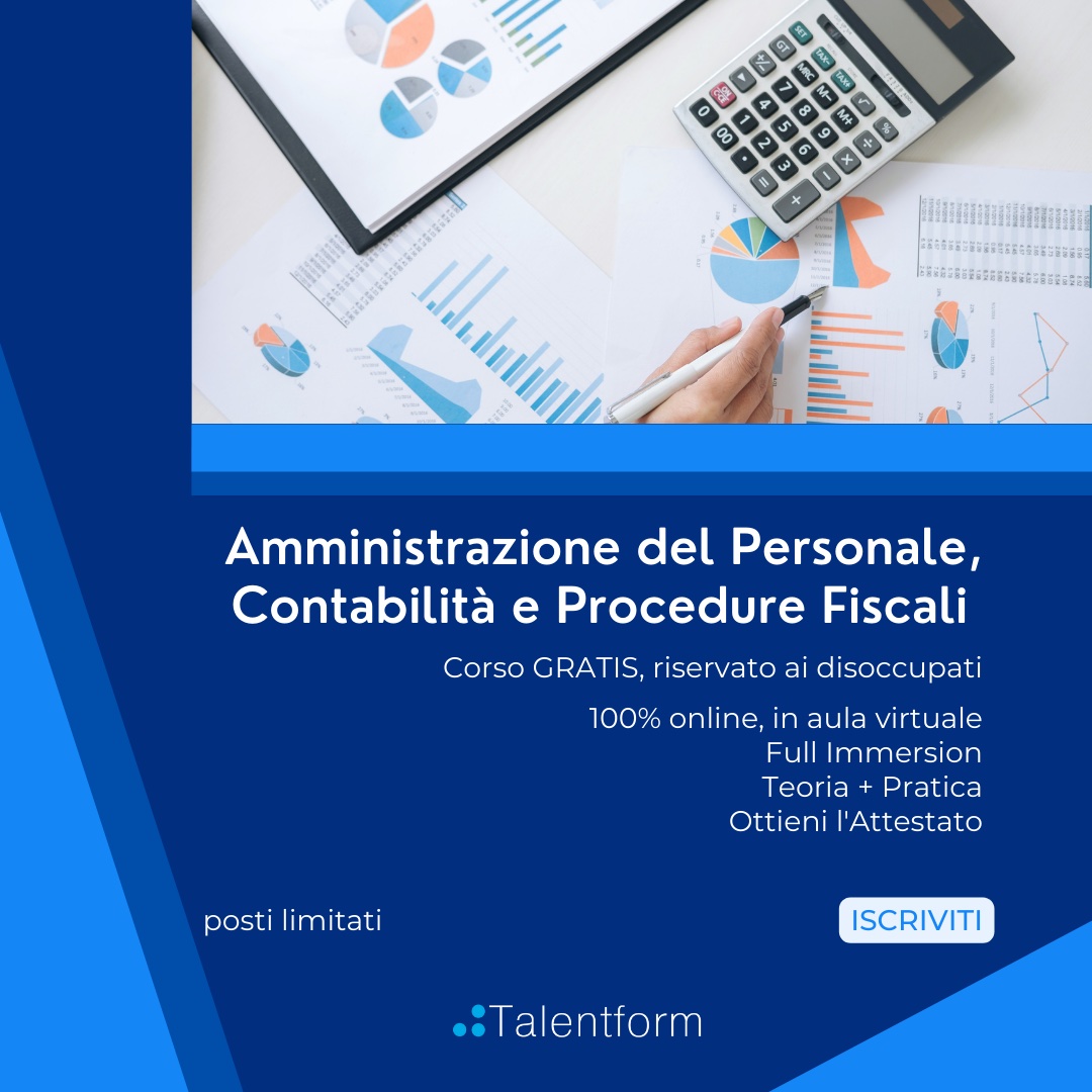 Amministrazione del Personale Contabilità e Procedure Fiscali 4