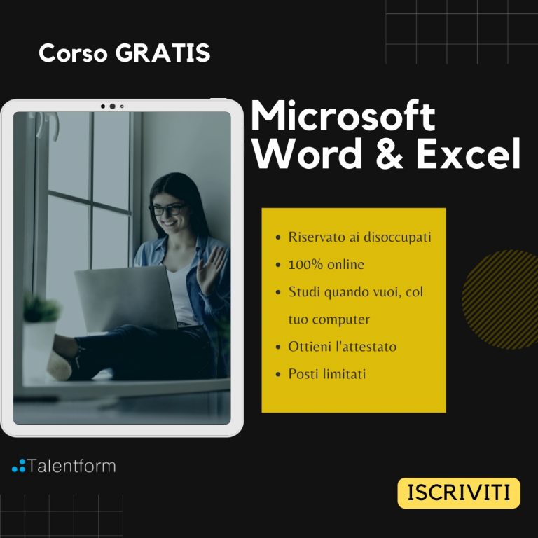 MicroSoft Word ed Excel, corso gratis, edizione del 18 marzo 2022 49 Microsft Word Excel
