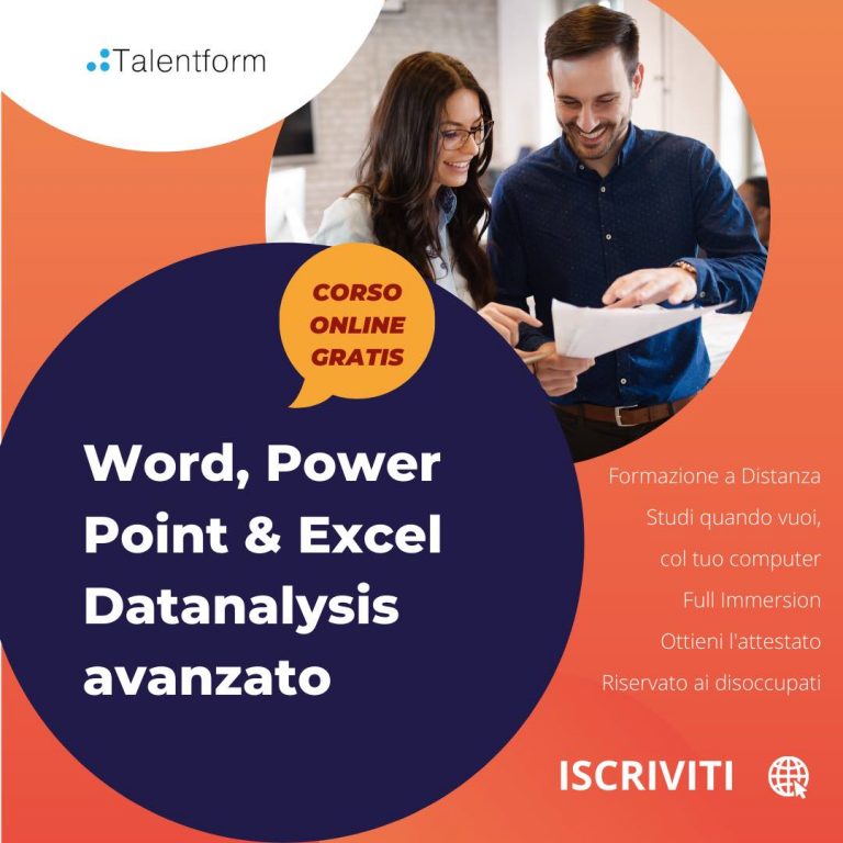 MicroSoft Word – Powerpoint – Excel con Datanalysis Avanzato, corso gratis, edizione del 14 marzo 2022 50 word powerpoint excel