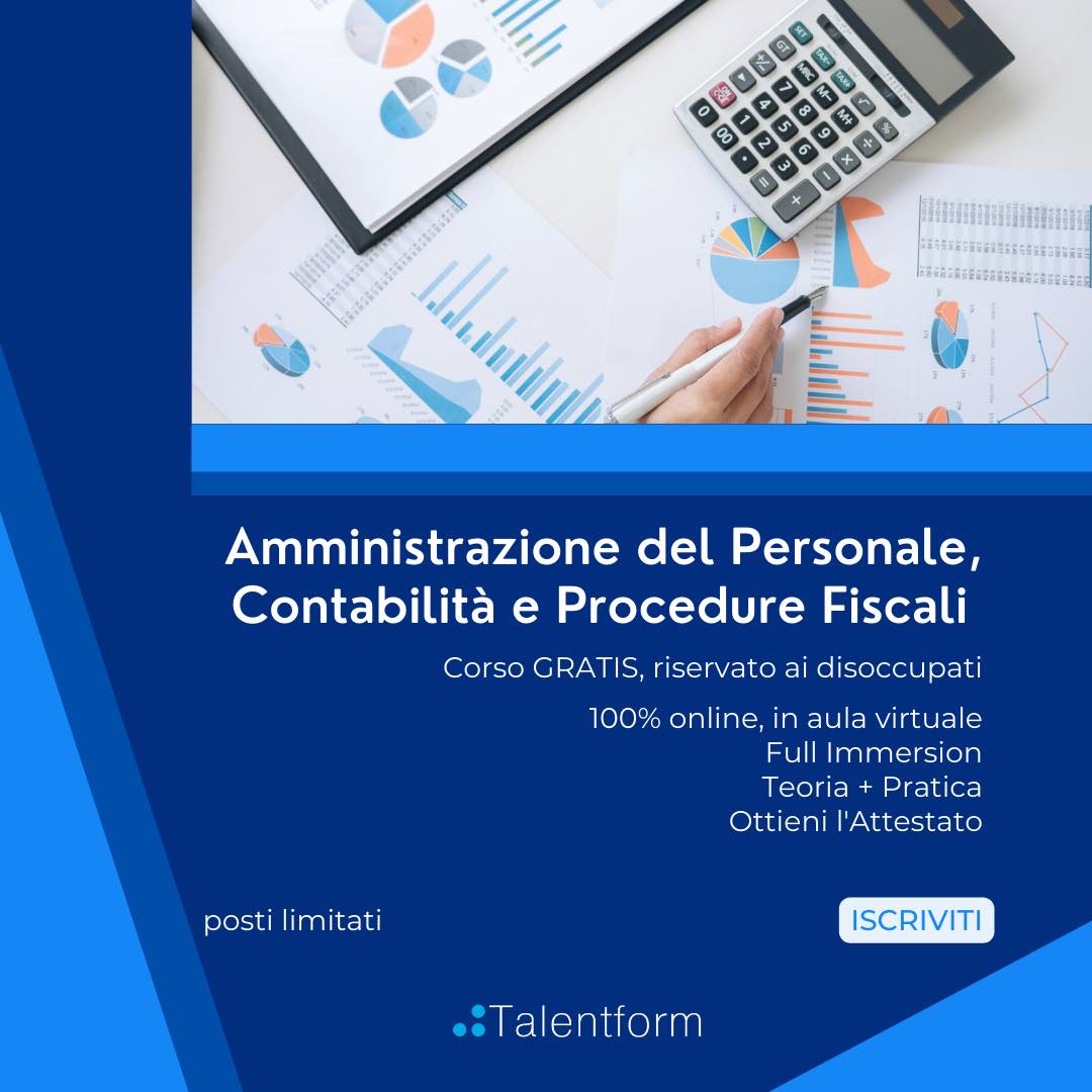 Amministrazione del Personale Contabilità e Procedure Fiscali 4