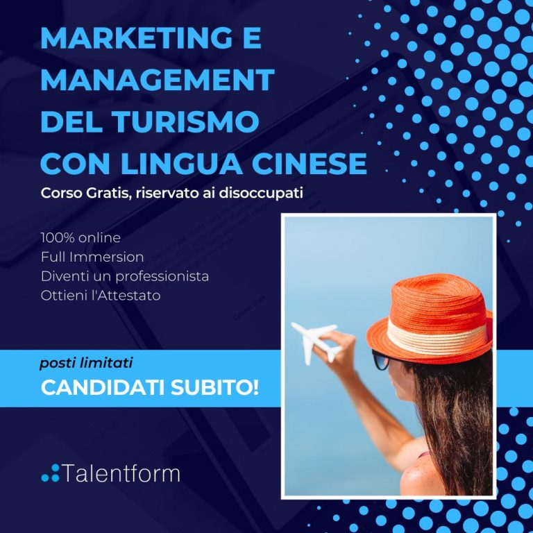Marketing e Management del Turismo con Lingua Cinese (corso GRATUITO, a distanza, in aula virtuale), edizione del 17 giugno 2022 36 Marketing e Management del Turismo con Lingua Cinese