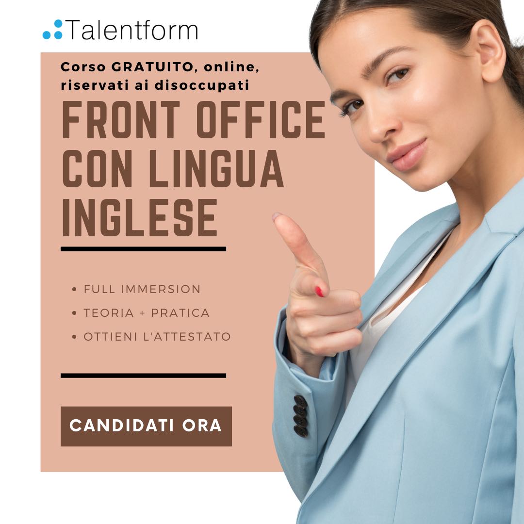 Front Office con Lingua Inglese 3