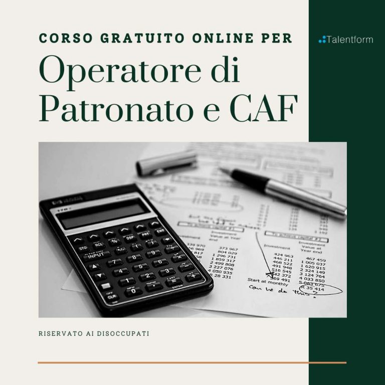 Operatore di Patronato e CAF (corso GRATUITO a distanza, in aula virtuale), edizione del 18 luglio 2022 7 Operatore di Patronato e CAF3