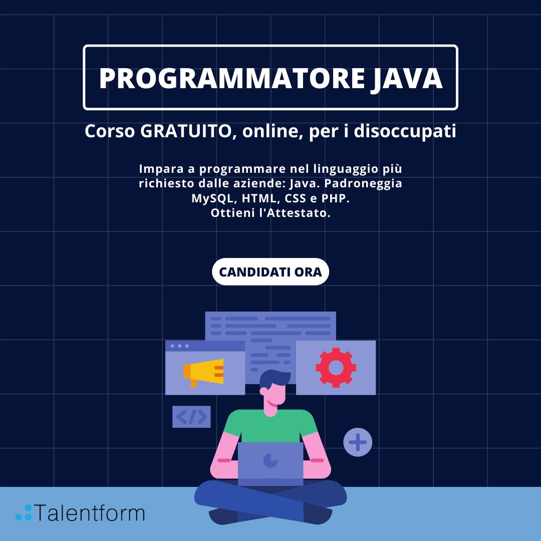 Programmatore JAVA 1 1