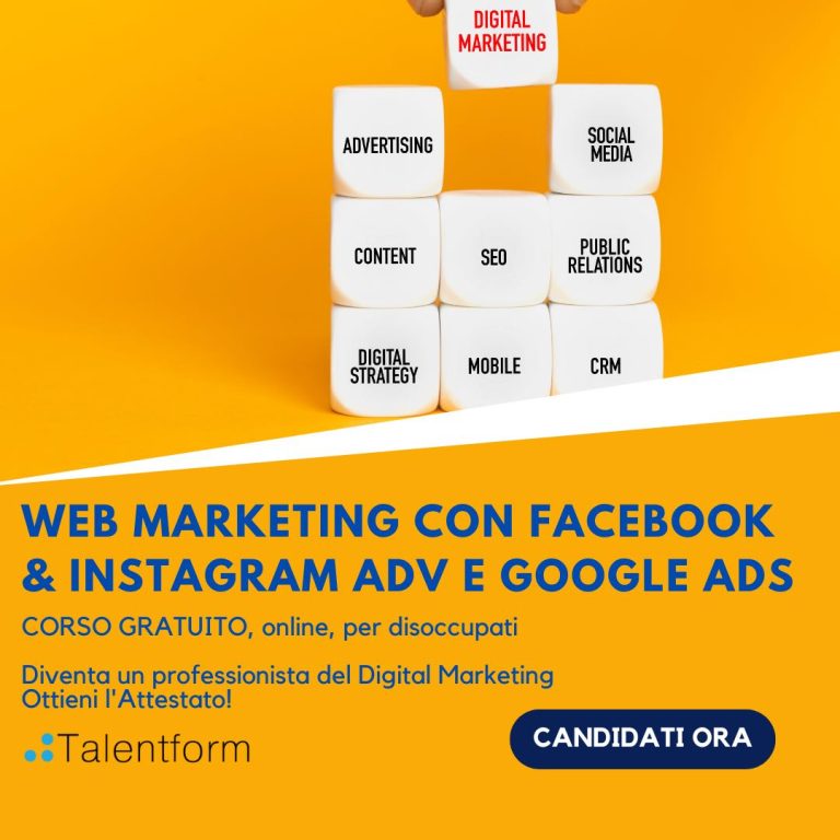 Web Marketing con Facebook Instagram ADV e Google ADS3