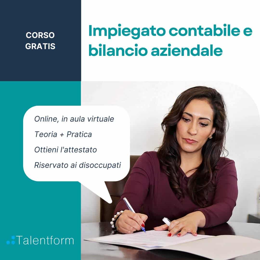 Impiegato contabile e bilancio aziendale 3