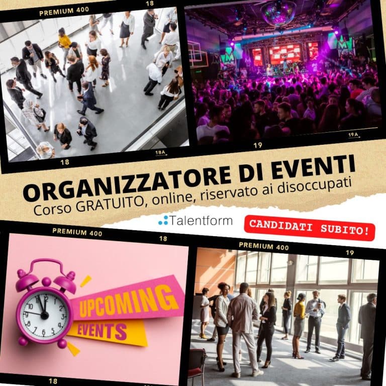 Organizzatore di Eventi (corso GRATUITO a distanza, in aula virtuale), edizione del 27 marzo 2023 26 ORGANIZZATORE DI EVENTI copia 2