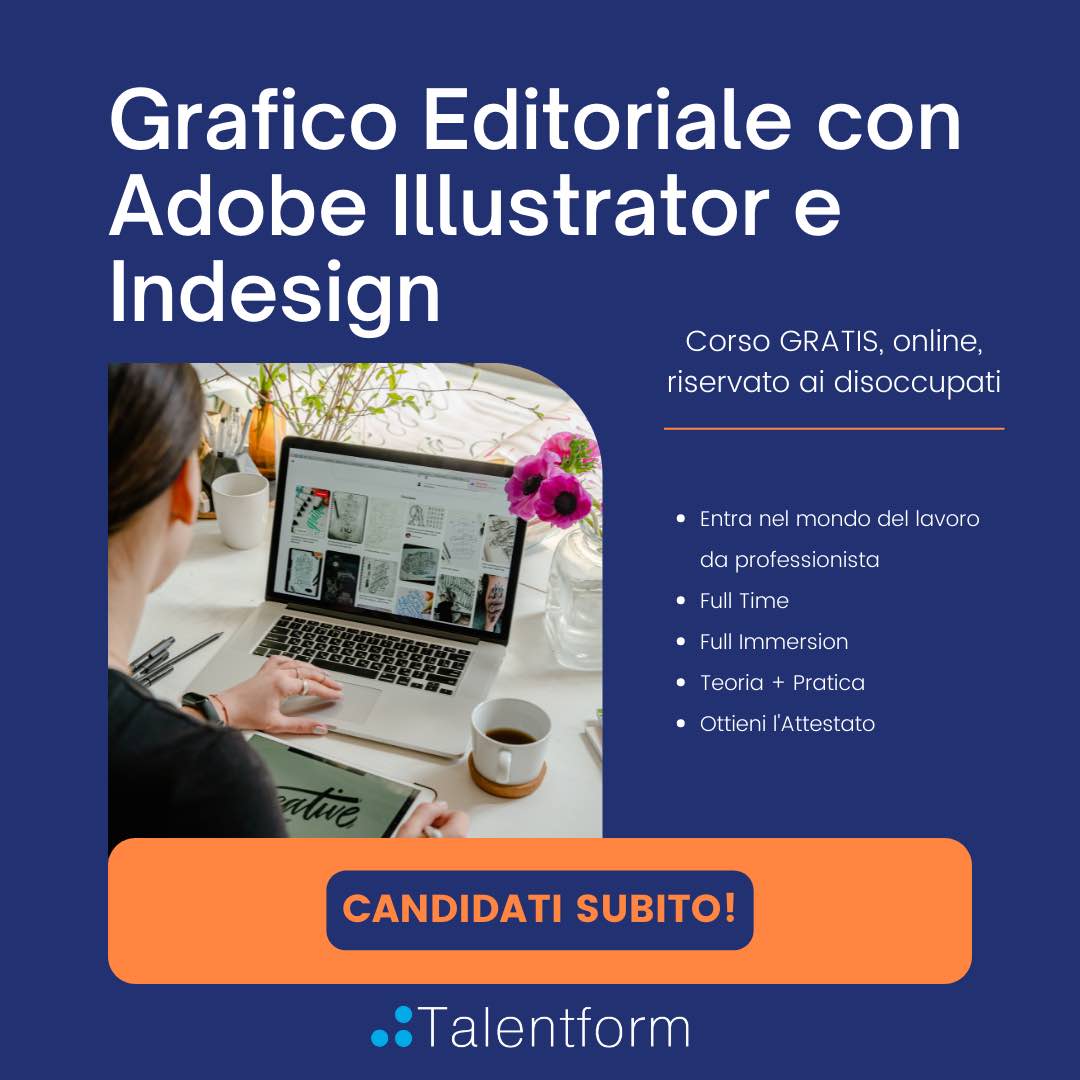 Grafico Editoriale con Adobe Illustrator e Indesign 3