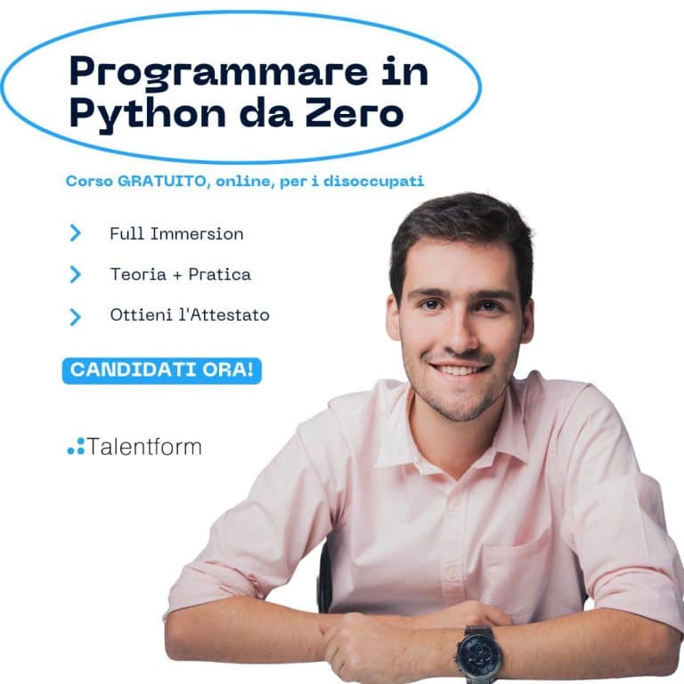 programmare in python corso gratis
