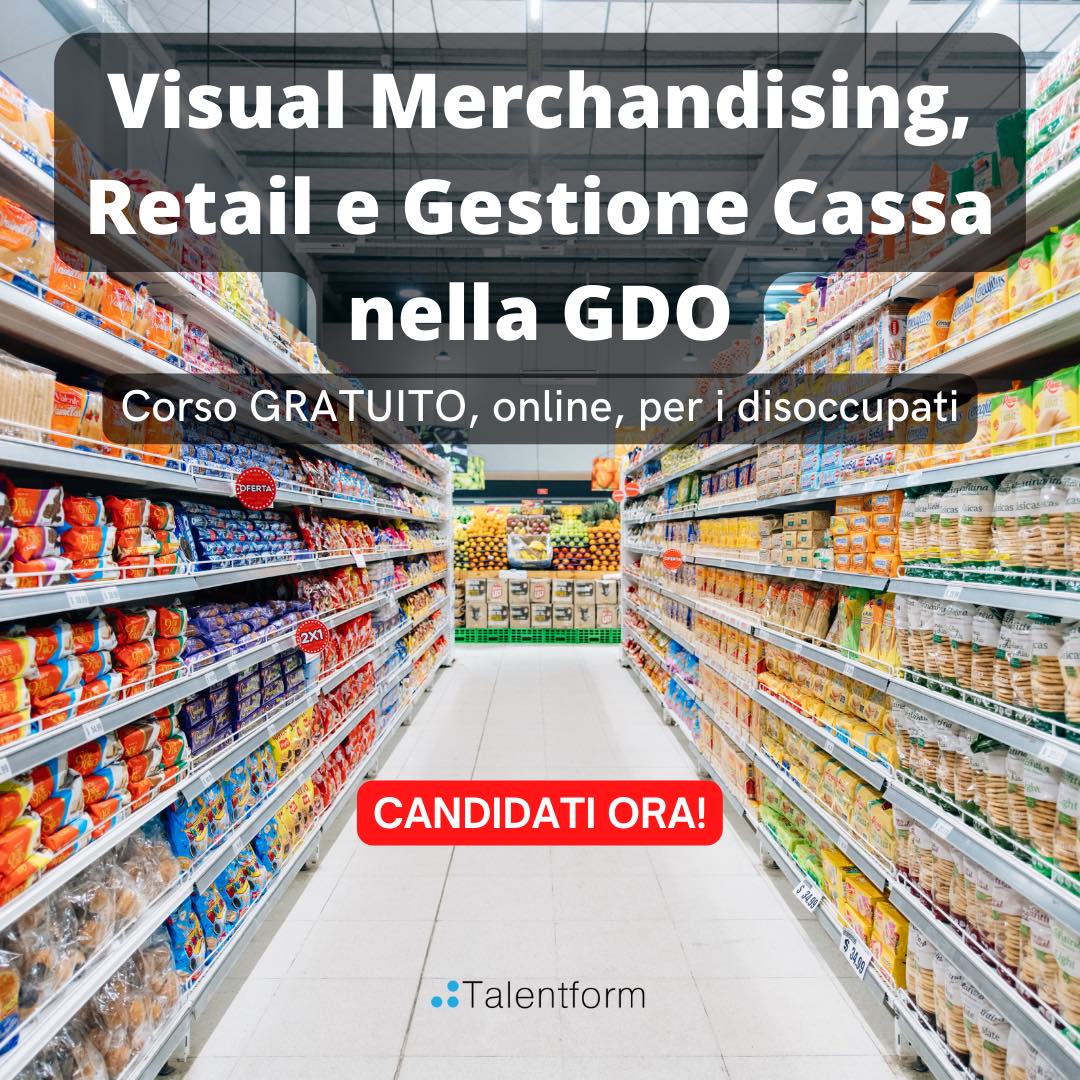Visual Merchandising Retail e Gestione Cassa nella GDO1