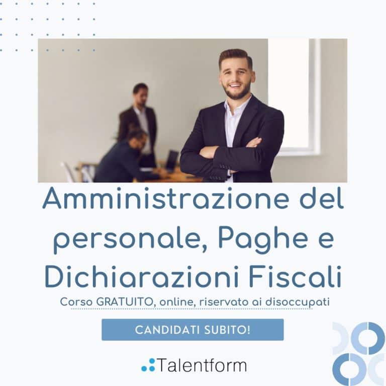 Amministrazione del Personale, Paghe e Dichiarazioni Fiscali (corso GRATUITO a distanza, in aula virtuale), edizione del 07 febbraio 2023 13 Amministrazione del personale Paghe e Dichiarazioni Fiscali2