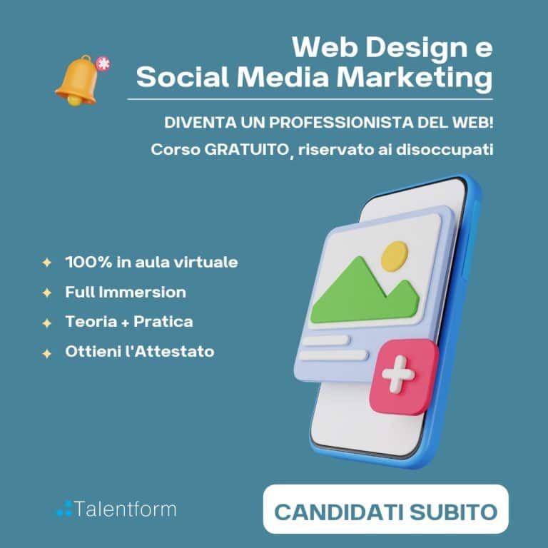 Web Design e Social Media Marketing (corso GRATUITO a distanza, in aula virtuale), edizione del 21 febbraio 2023 37 Web Design e Social Media Marketing 5