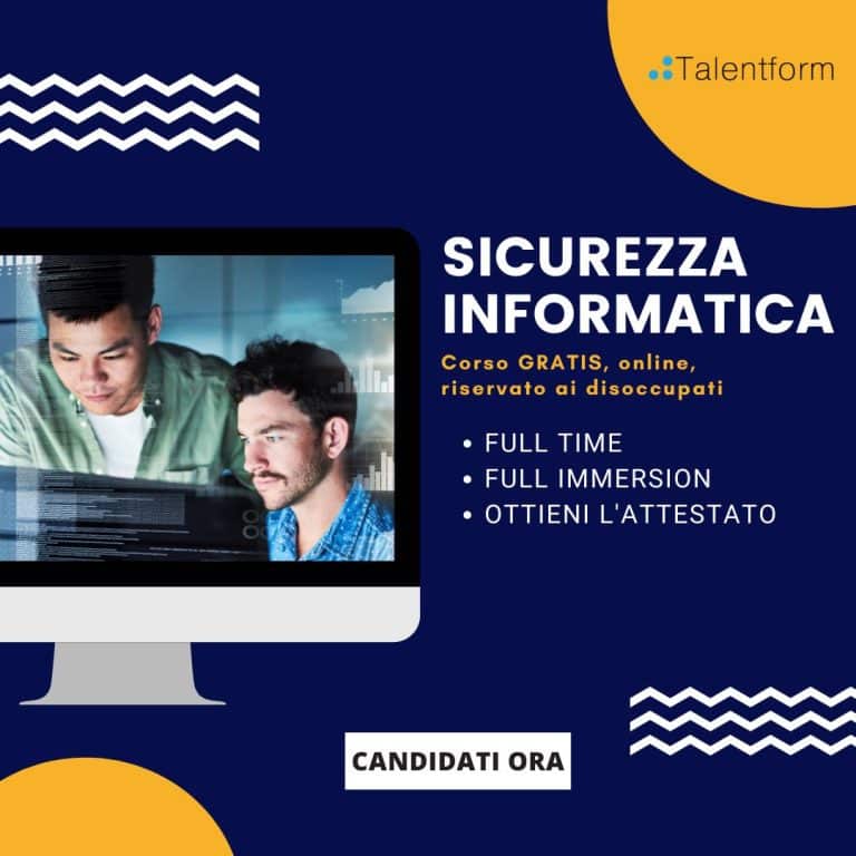 corso gratis di sicurezza informatica