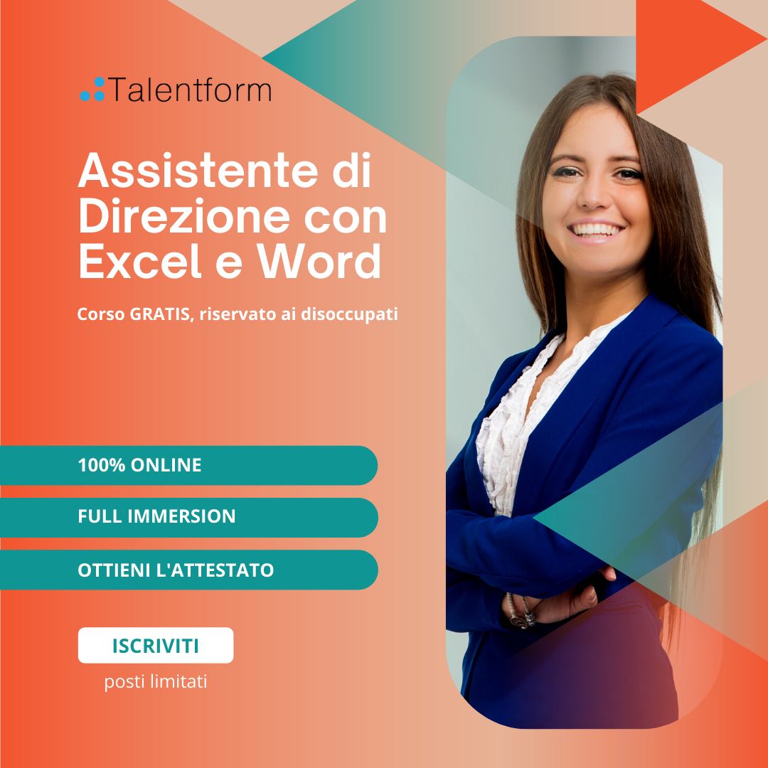 Assistente di Direzione con Excel e Word 1