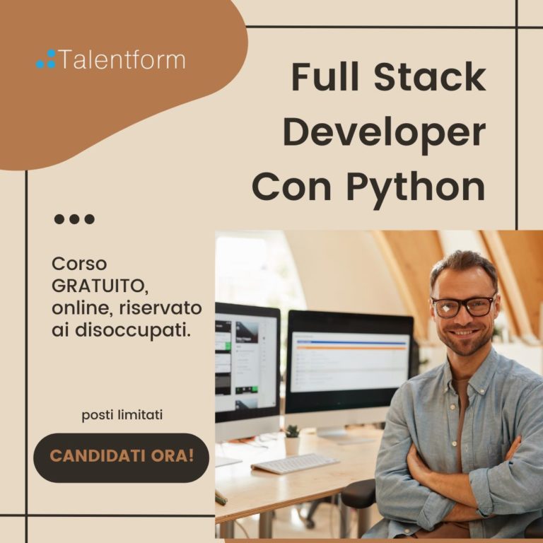Full Stack Developer Con Python4