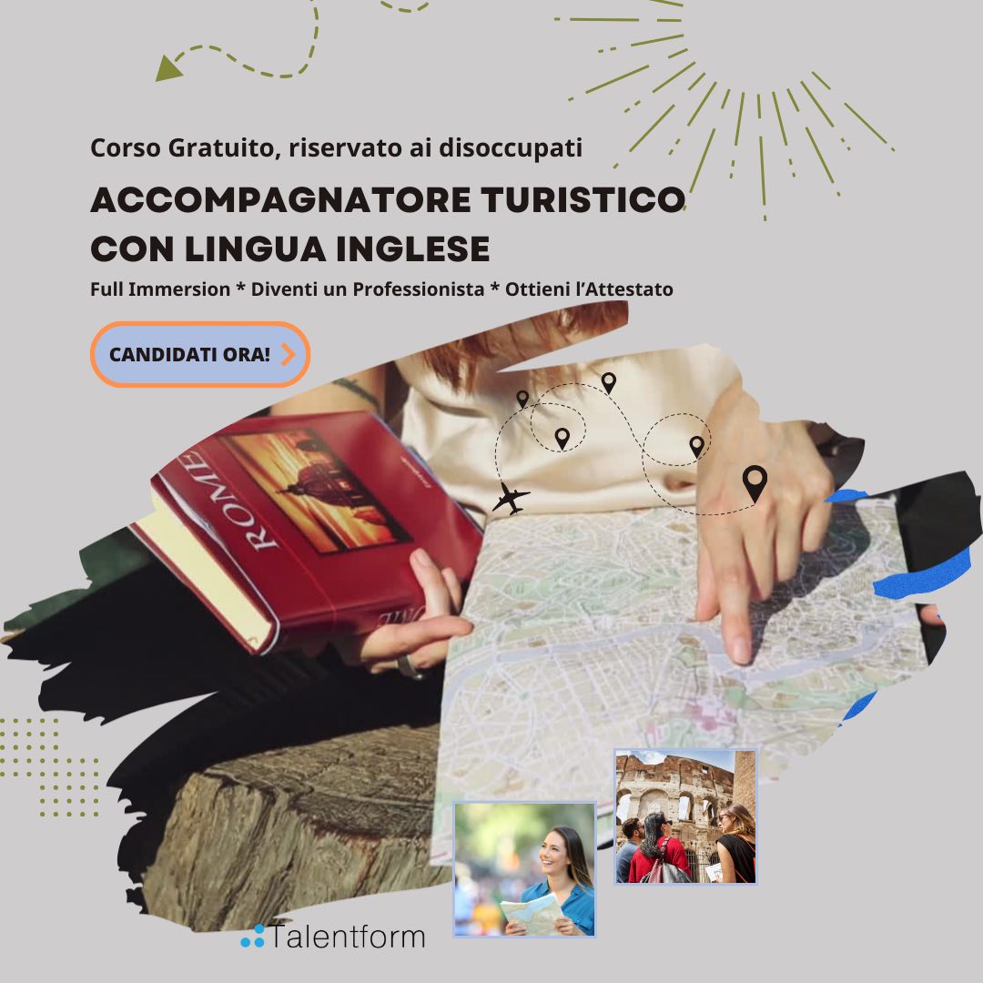 Accompagnatore Turistico con Lingua Inglese 5