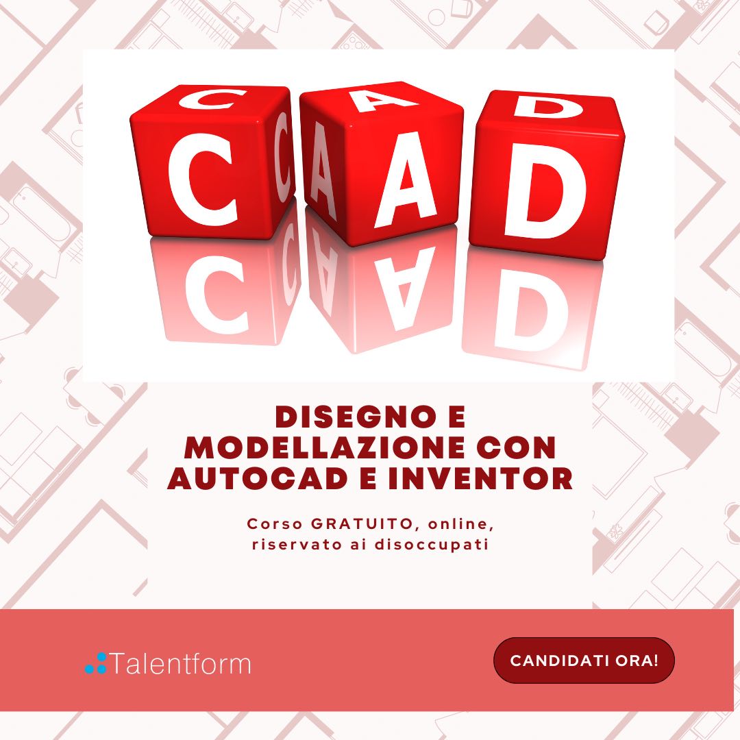 Disegno e Modellazione con Autocad e Inventor 1080 × 1080 px 9
