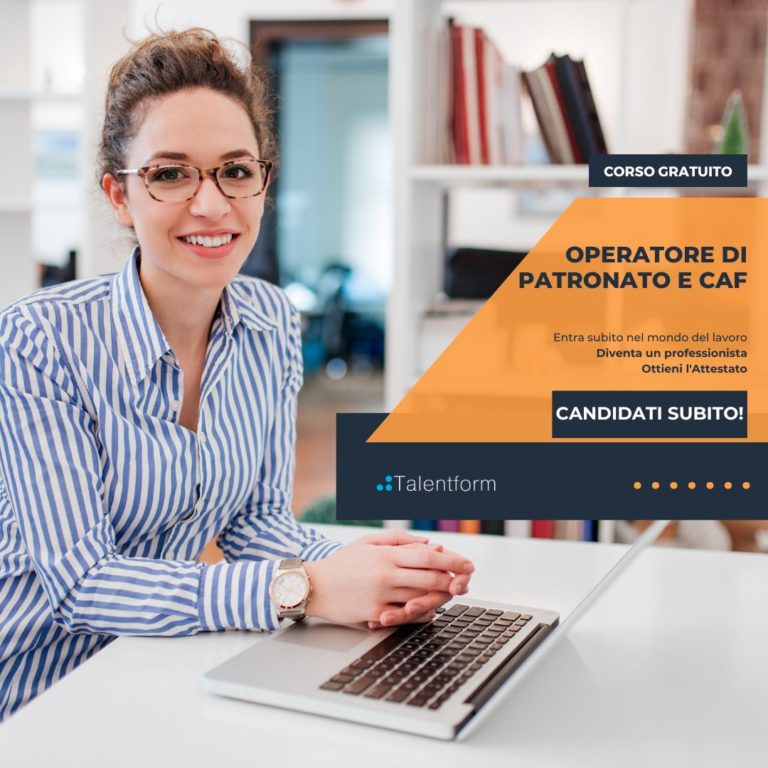 Operatore di Patronato e CAF (corso GRATUITO a distanza, in aula virtuale), edizione 'A' del 14 giugno 2024 47 Operatore di Patronato e CAF ggp 1080 × 1080 px