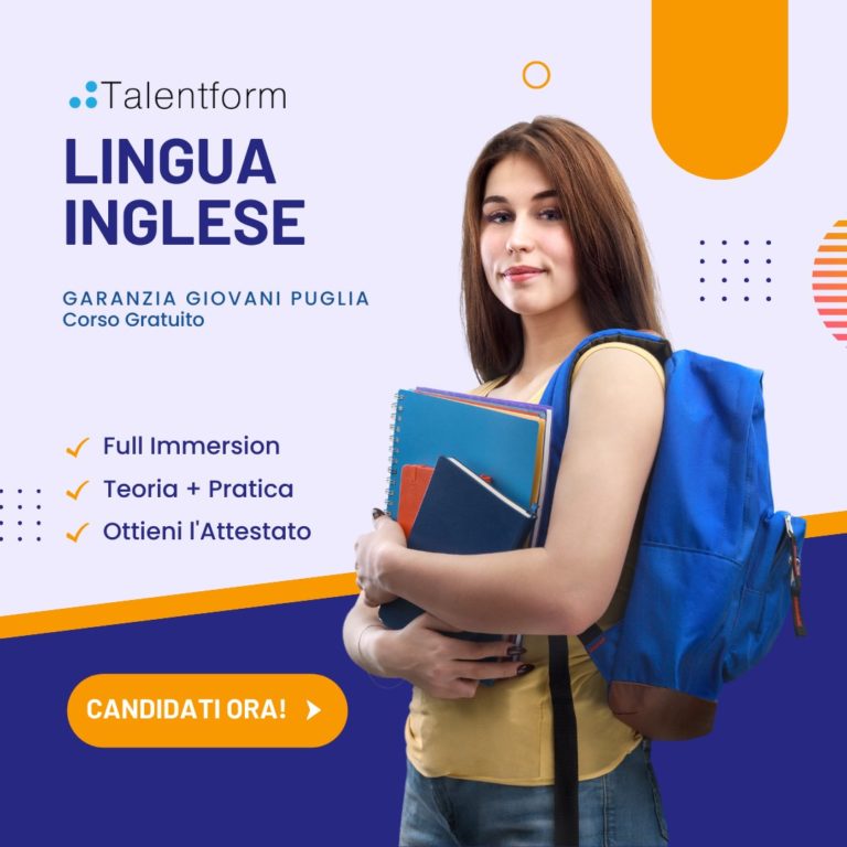 Lingua Inglese (corso GRATUITO, <b>in presenza a Taranto</b>, con Indennità di Frequenza), edizione del 16 aprile 2024 3 ggp Lingua Inglese 3