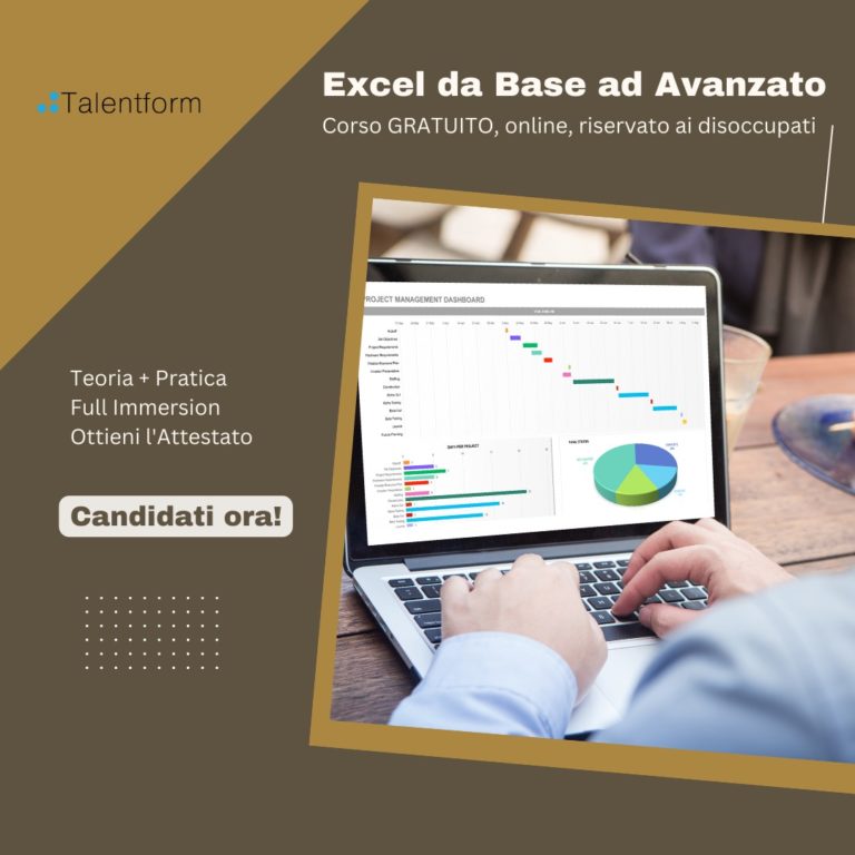 Excel da Base ad Avanzato (corso GRATUITO a distanza, in aula virtuale), edizione del 15 marzo 2024 24 excel6