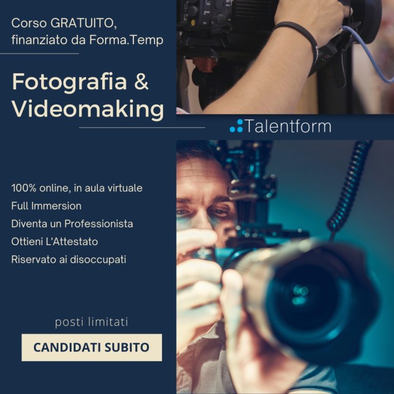 Fotografia e VideoMaking (corso GRATUITO a distanza, in aula virtuale), edizione del 10 maggio 2024 3 Fotografia e videomaking 24 3