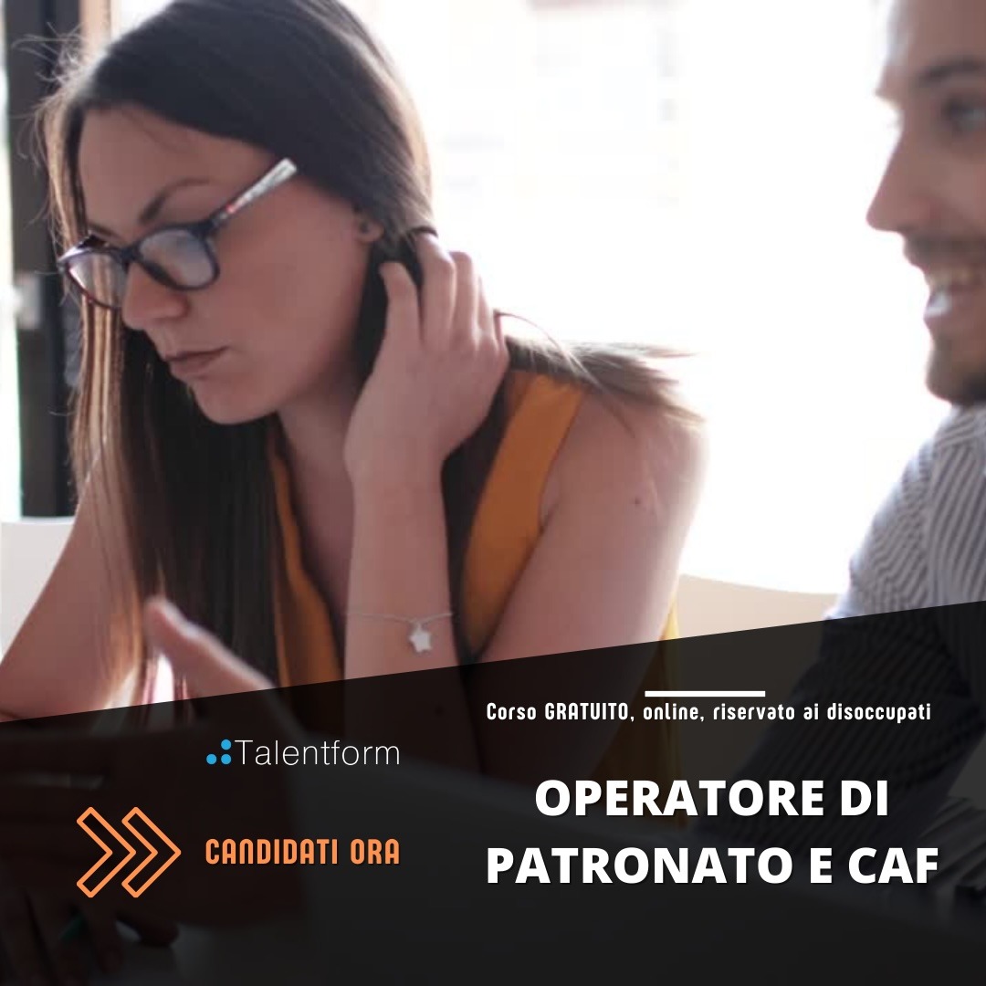 Operatore di Patronato e CAF 2024