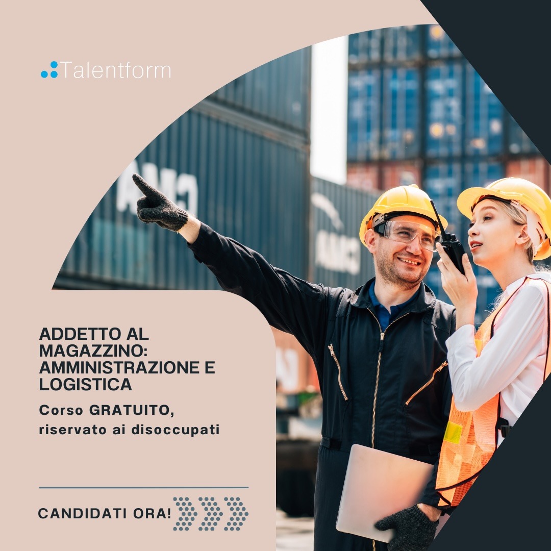 Addetto al magazzino Amministrazione e logistica 19