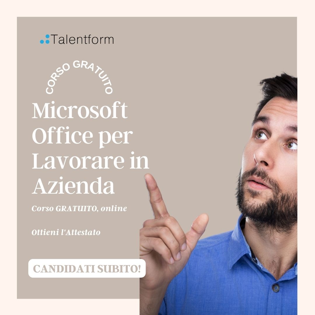 Microsoft Office per Lavorare in Azienda