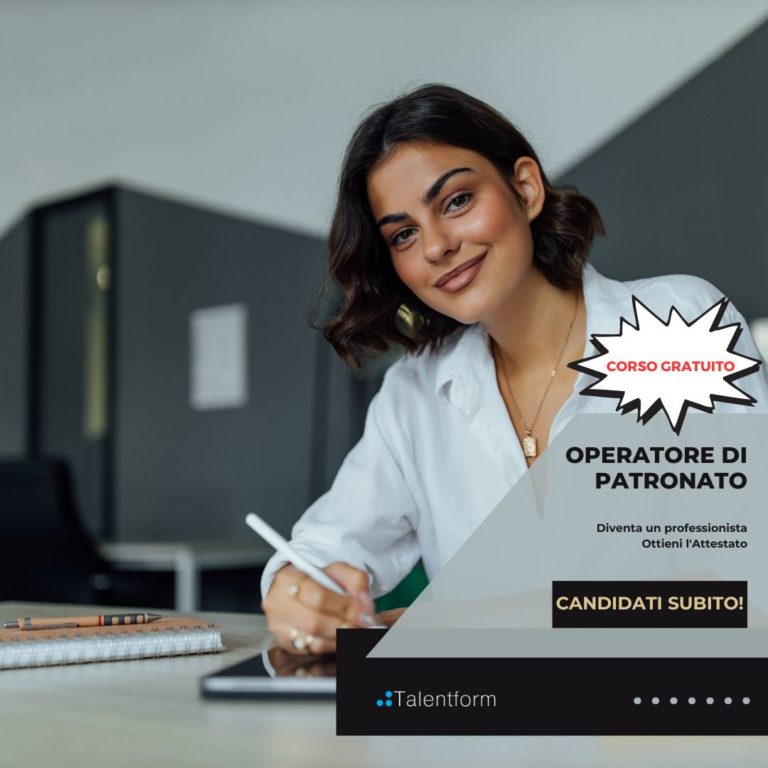 Operatore di Patronato (corso GRATUITO a distanza, in aula virtuale), edizione del 27 novembre 2024 34 operatore di Patronat