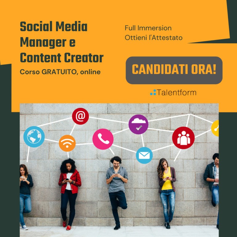 Social Media Manager e Content Creator