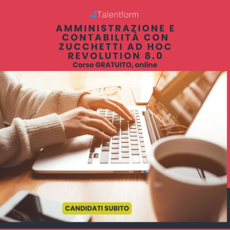 Amministrazione e Contabilità con Zucchetti Ad Hoc Revolution 8.0 (corso GRATUITO a distanza, in aula virtuale e in FaD), edizione del 24 marzo 2025 35 Amministrazione e Contabilita con Zucchetti Ad Hoc Revolution 8.0 77 4 1