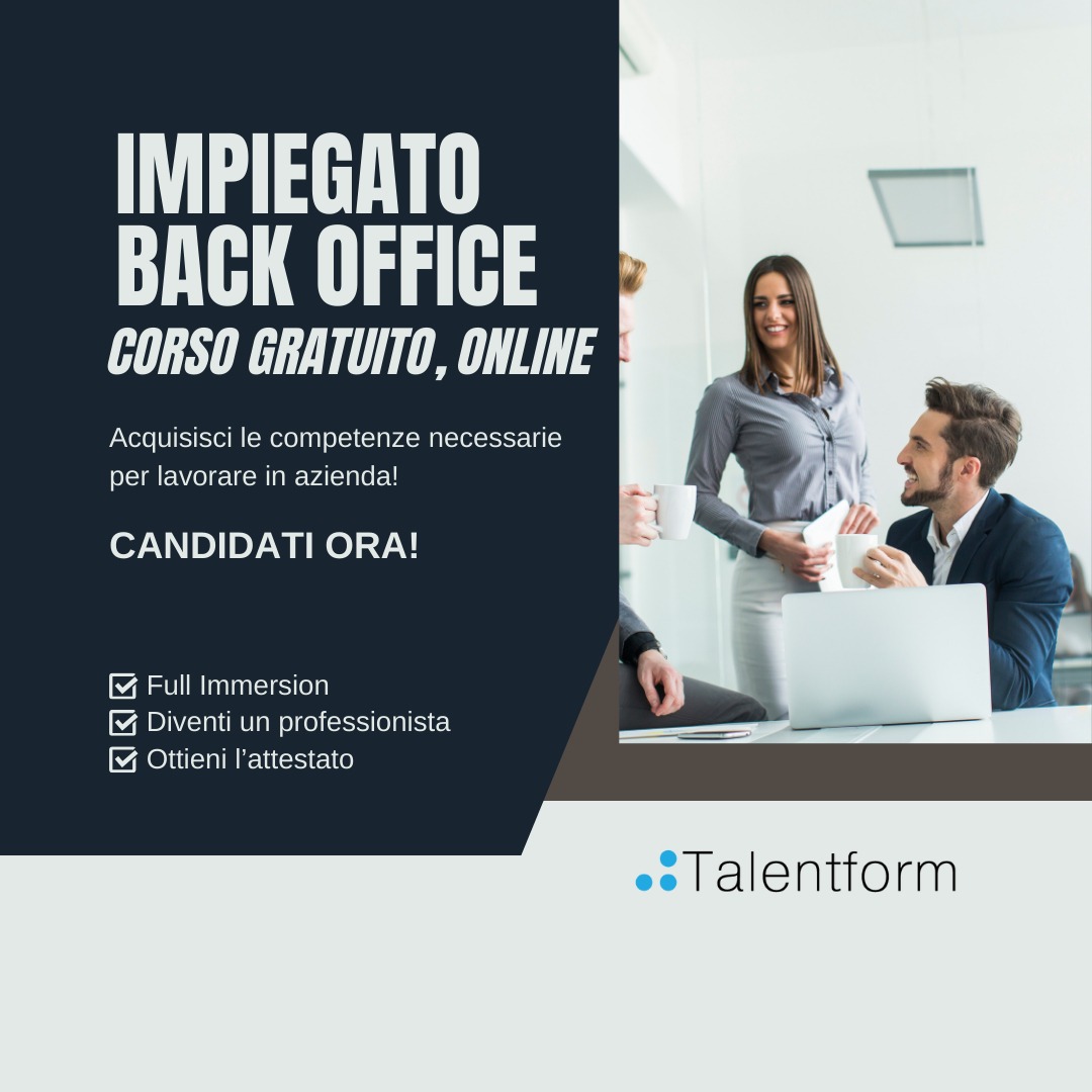Impiegato Back Office 8