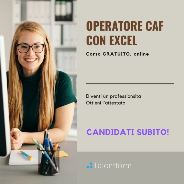 Operatore CAF con Excel (corso GRATUITO a distanza, in aula virtuale), edizione del 31 marzo 2025 35 caf con excel 3