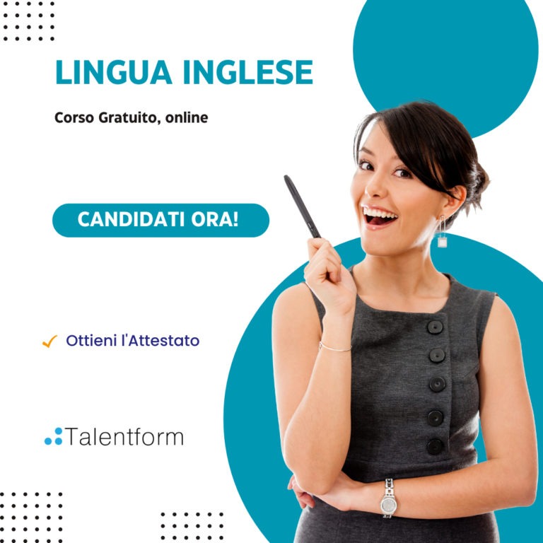 Lingua Inglese (corso GRATUITO a distanza, in aula virtuale), edizione del 05 marzo 2025 8 ggp Lingua Inglese 4