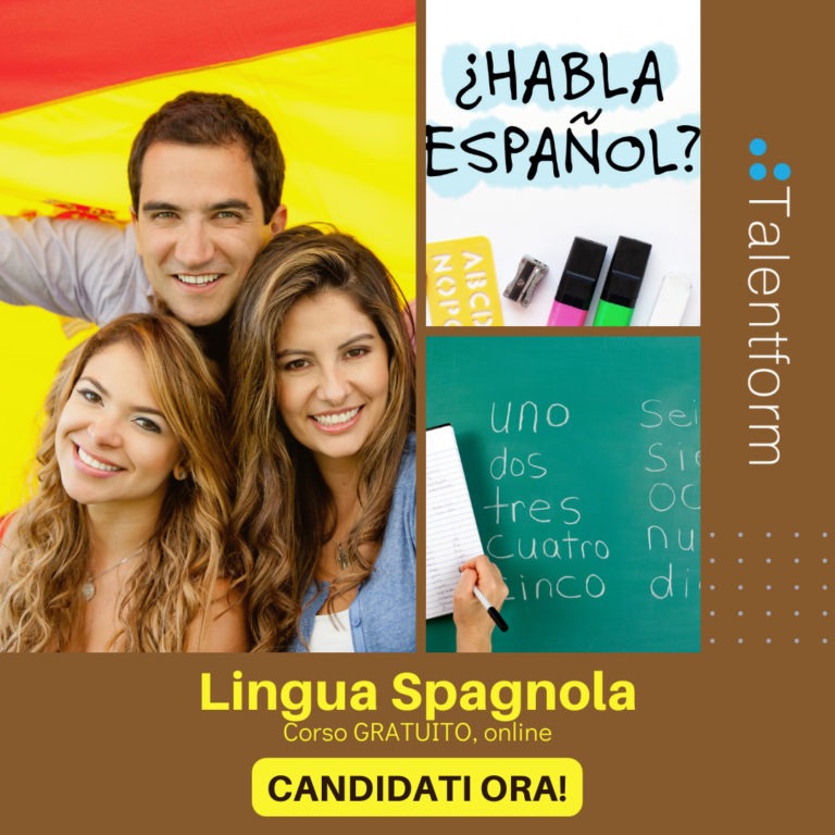 Lingua Spagnola (corso GRATUITO a distanza, in aula virtuale), edizione del 15 aprile 2025, frequenza pomeridiana 4 1