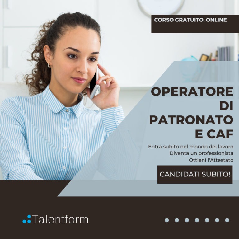 Operatore di Patronato e CAF (corso GRATUITO a distanza, in aula virtuale e in FaD), edizione del 04 settembre 2025 13 Operatore di Patronato e CAF 2025c 2