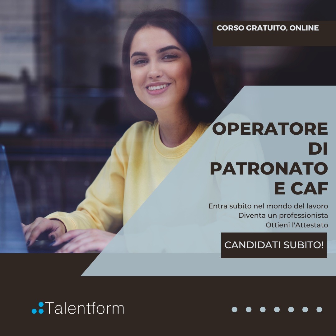 Operatore di Patronato e CAF 2025c 3