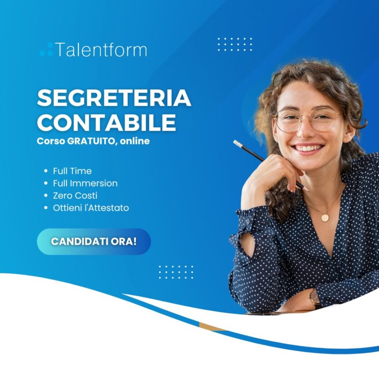 Segreteria Amministrativo Contabile (corso GRATUITO online, full time), edizione del 12 giugno 2025 27 Segreteria Contabile 8