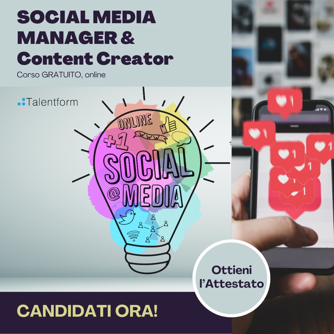 social media manager e content creator 2024 16