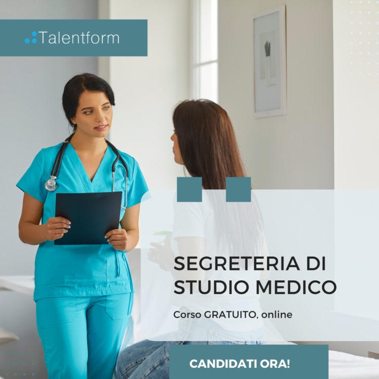 Segreteria di Studio Medico con Office (corso GRATUITO online, full time), edizione del 26 agosto 2025 5 Segreteria di Studio Medico
