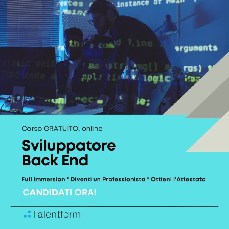 Sviluppatore Back End 7