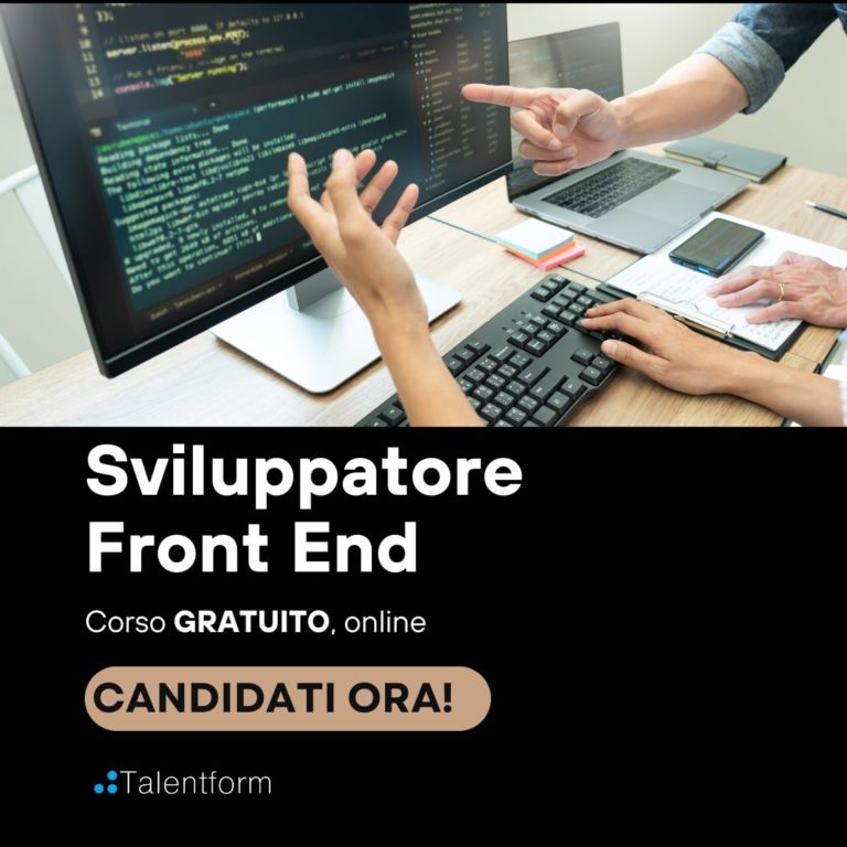 Sviluppatore Front End (corso GRATUITO online, full time), edizione del 15 settembre 2025 4 Sviluppatore Front End 2025 2 1
