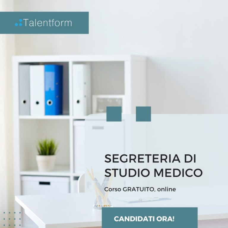 Segreteria di Studio Medico con Office (corso GRATUITO online, full time), edizione del 22 settembre 2025 7 Copia di Segreteria di Studio Medico 25 8
