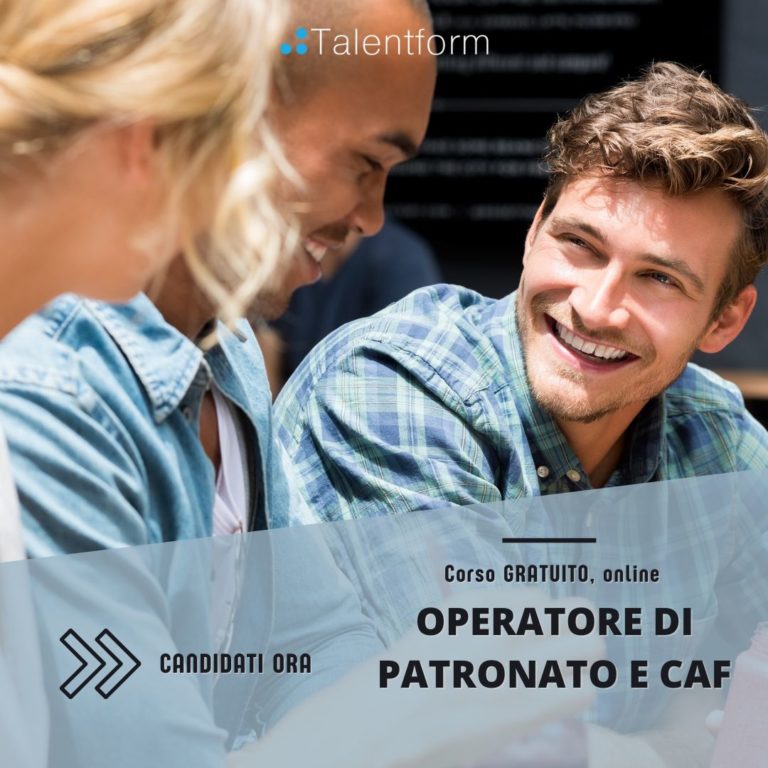 Operatore di Patronato e CAF (corso GRATUITO a distanza, in aula virtuale), edizione del 09 ottobre 2025 9 Operatore di Patronato e CAF 2025 6