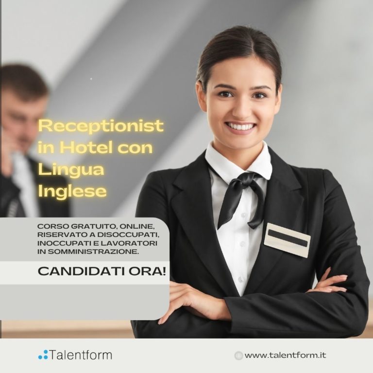 Receptionist in Hotel con Lingua Inglese (corso GRATUITO online full time), edizione del 14 novembre 2025 7 1080x1080 1