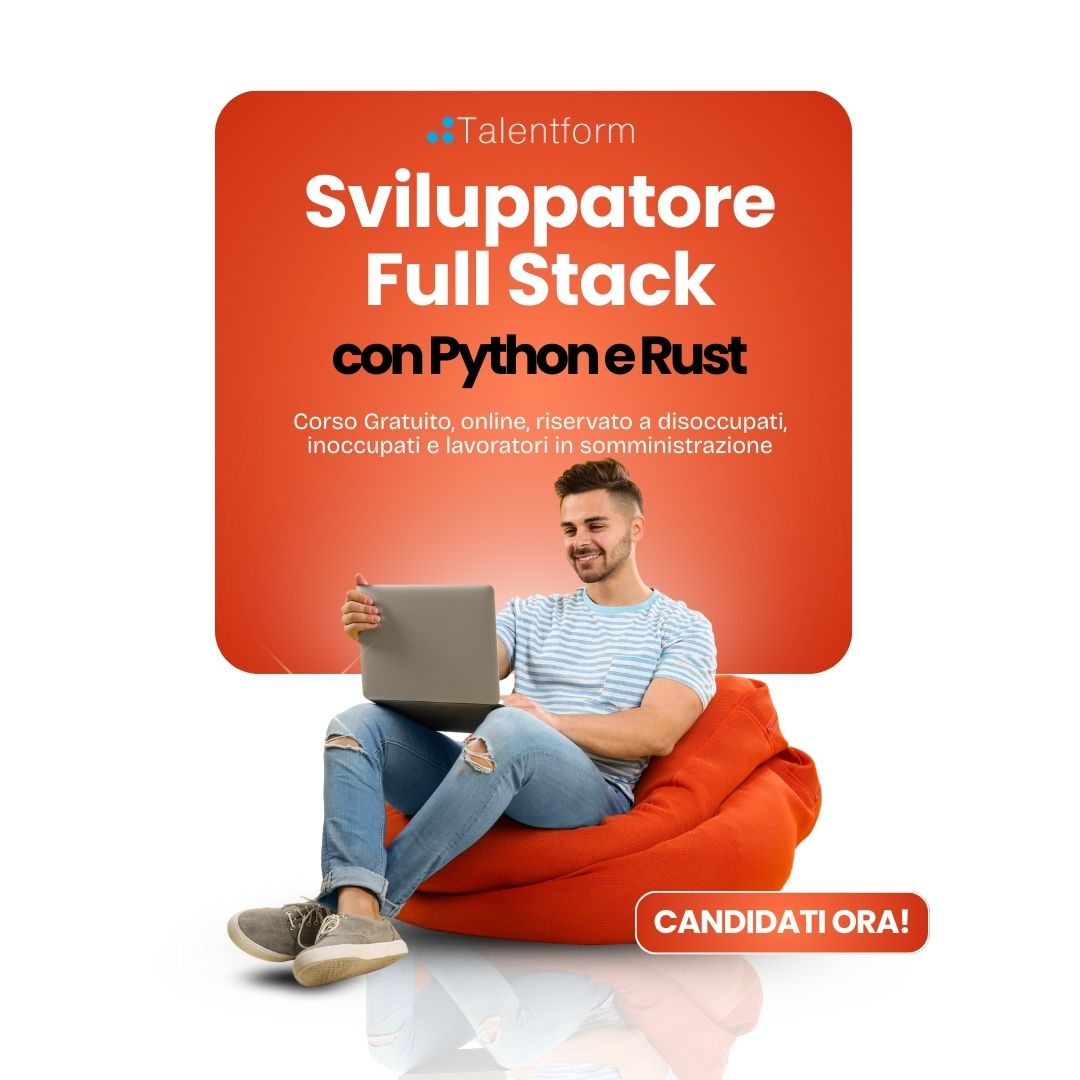 Corso gratuito di Sviluppatore Full Stack con Python e Rust