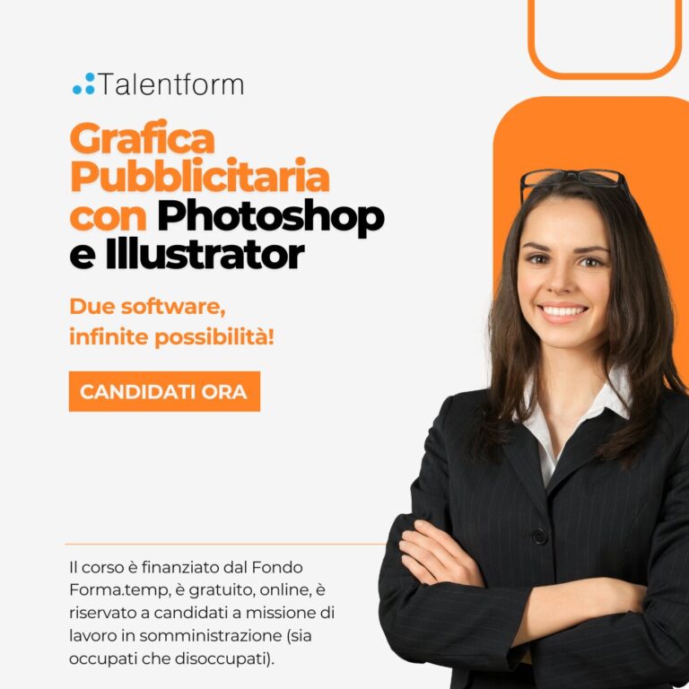 Grafica Pubblicitaria con Adobe Photoshop e Illustrator (corso GRATUITO online, full time), edizione del 29 aprile 2026 7 1080 2 Grafica Pubblicitaria con Adobe Photoshop e Illustrator