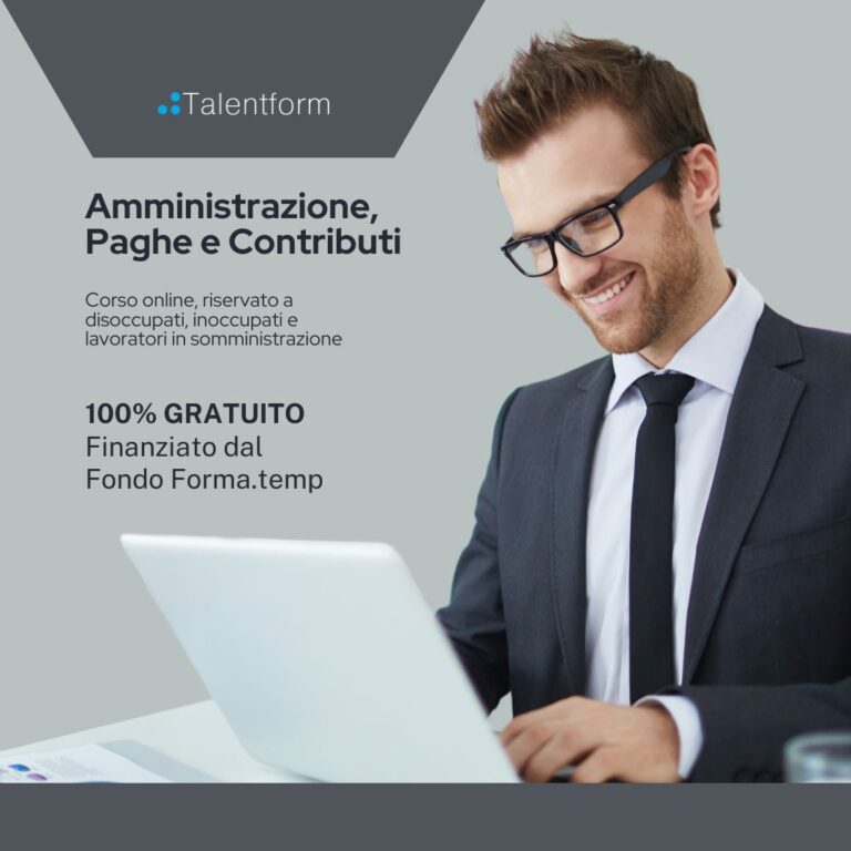 Amministrazione, Paghe e Contributi (corso GRATUITO online, full time), edizione del 22 aprile 2026 15 Amministrazione del Personale e Paghe con Modulo Zucchetti 1080x1080 1