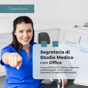corso gratuito di segreteria di studio medico con office 3