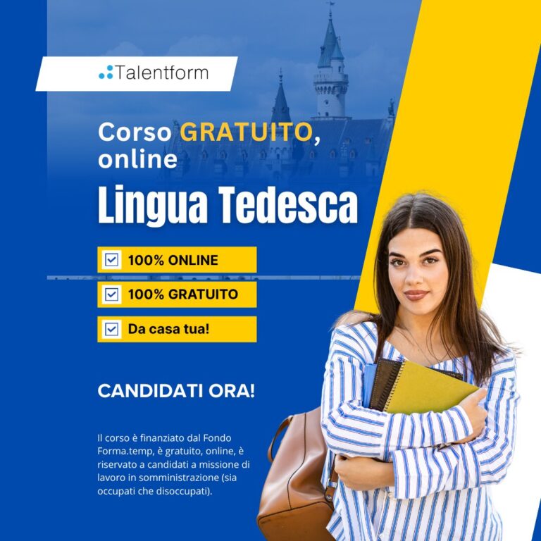 Corso Gratuito di Lingua Tedesca base 1